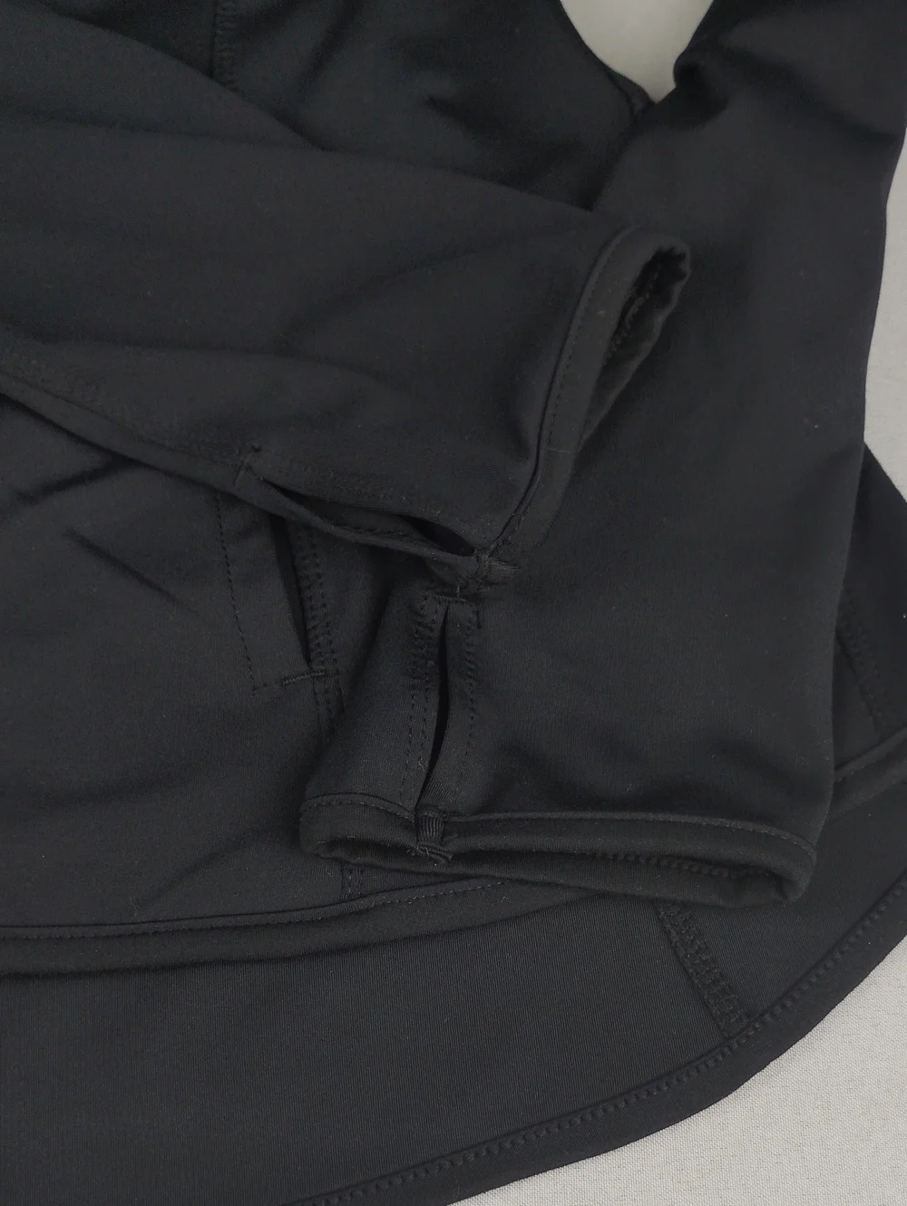 Yogalicious Women's Black Full-Zip Active Yoga Jacket.